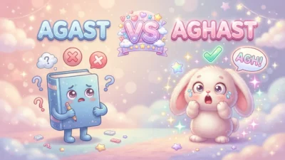 Agast vs Aghast