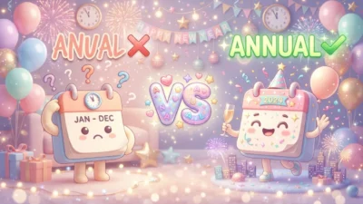 Annual vs Anual