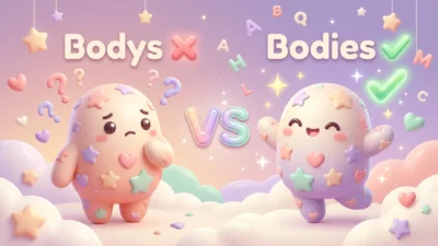 Bodies vs Bodys