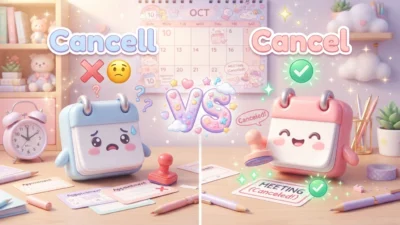 Cancell vs Cancel