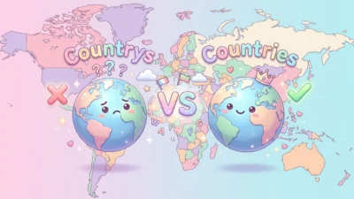 Countrys vs Countries