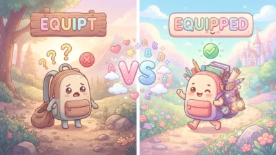 Equipt vs Equipped