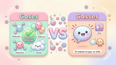 Gases or Gasses:
