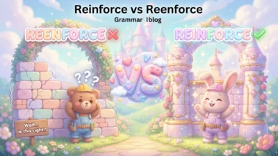 Reinforce vs Reenforce