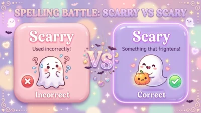 Scary vs Scarry