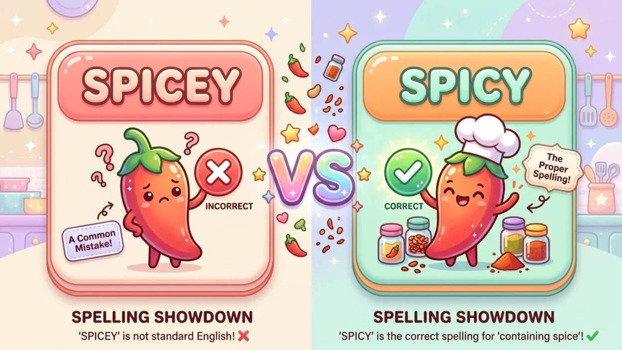 Spicey vs Spicy