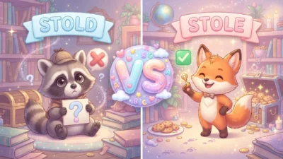 Stole vs Stold