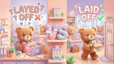 Layed Off vs Laid Off