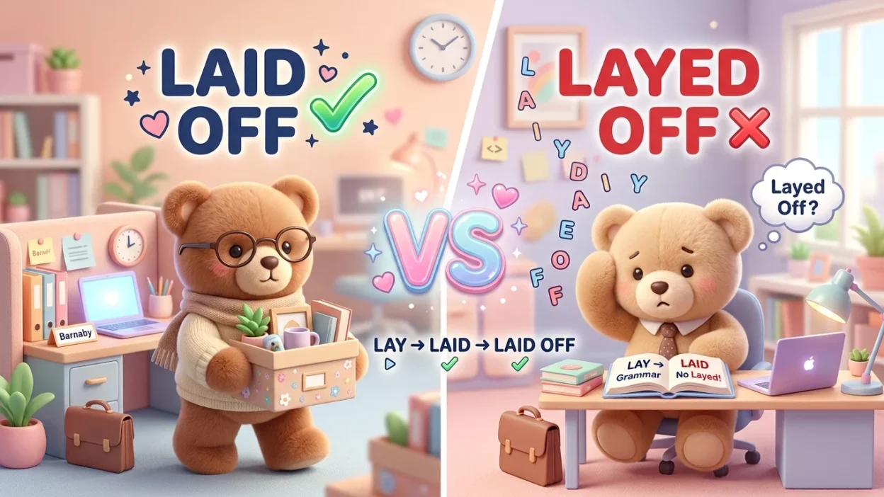 Laid Off vs Layed Off