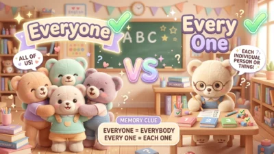 Everyone vs Every One