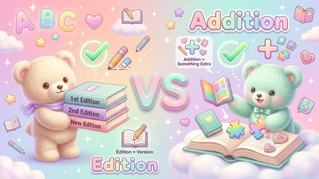 Edition vs Addition