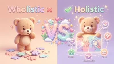 Wholistic vs Holistic