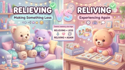 Relieving vs Reliving