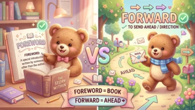 Foreword vs Forward
