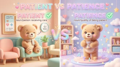 Patient vs Patience