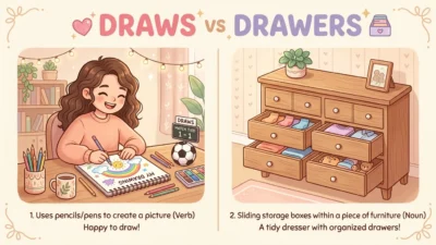 Draws vs Drawers