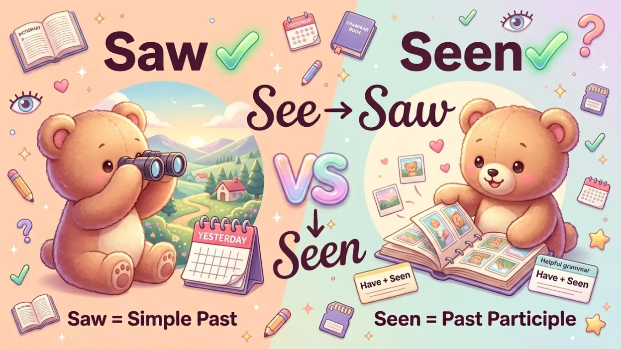 Saw vs Seen